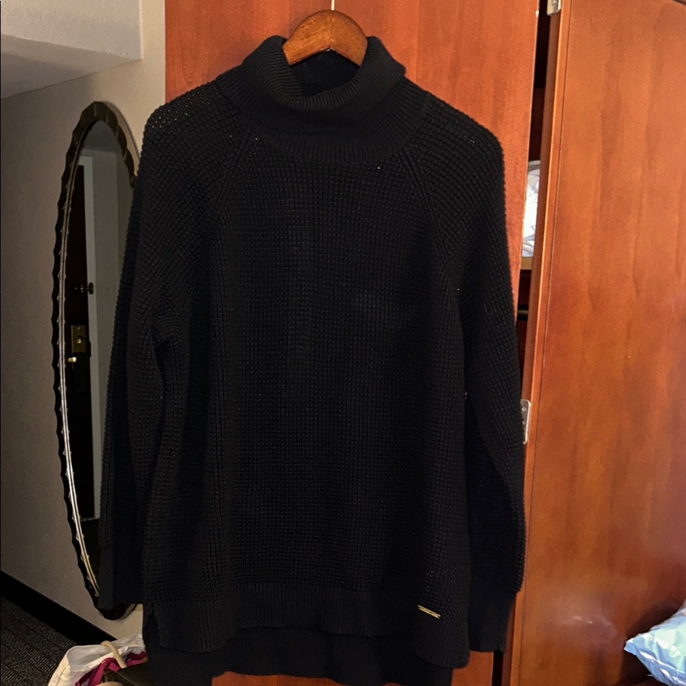 Michael Kors black knit sweater